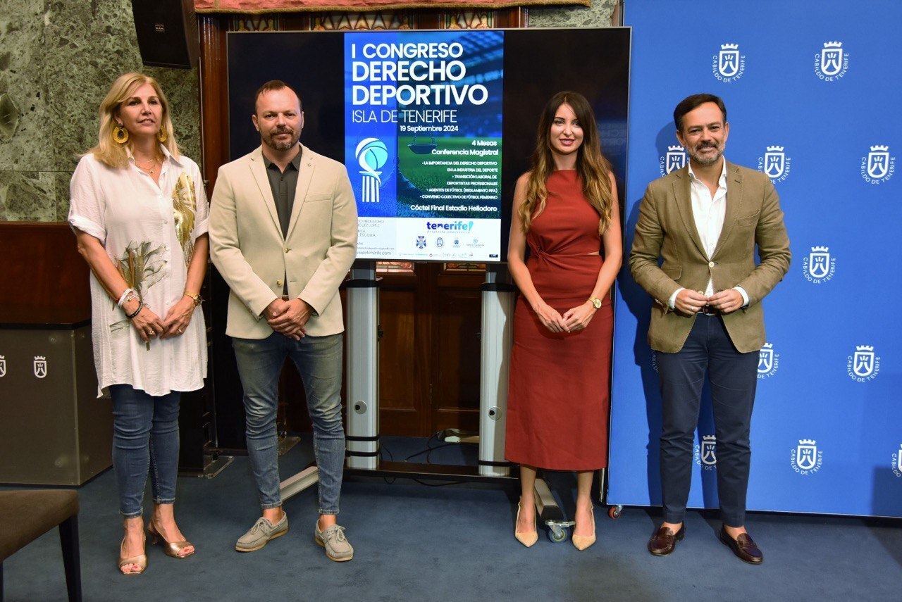 Presentado el I Congreso de Derecho Deportivo Isla de Tenerife