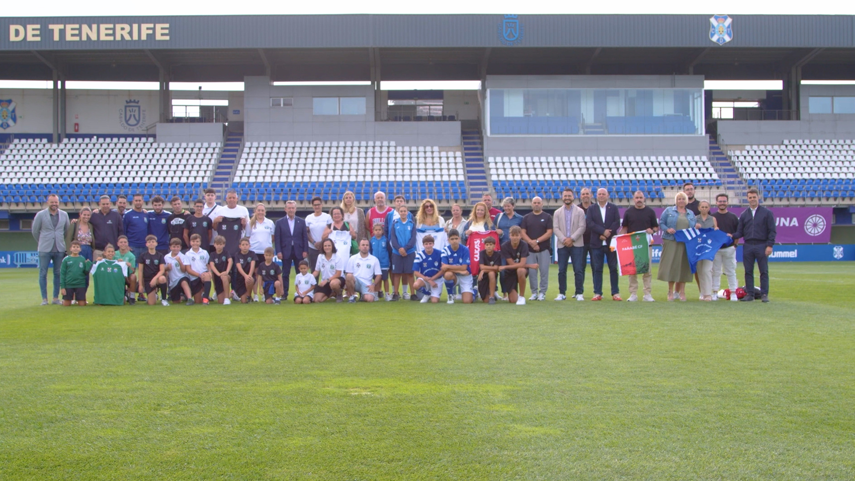 La red de apoyo al fútbol base del CD Tenerife alcanza los 75 clubes